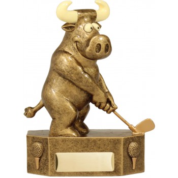 Golf Prize Bull